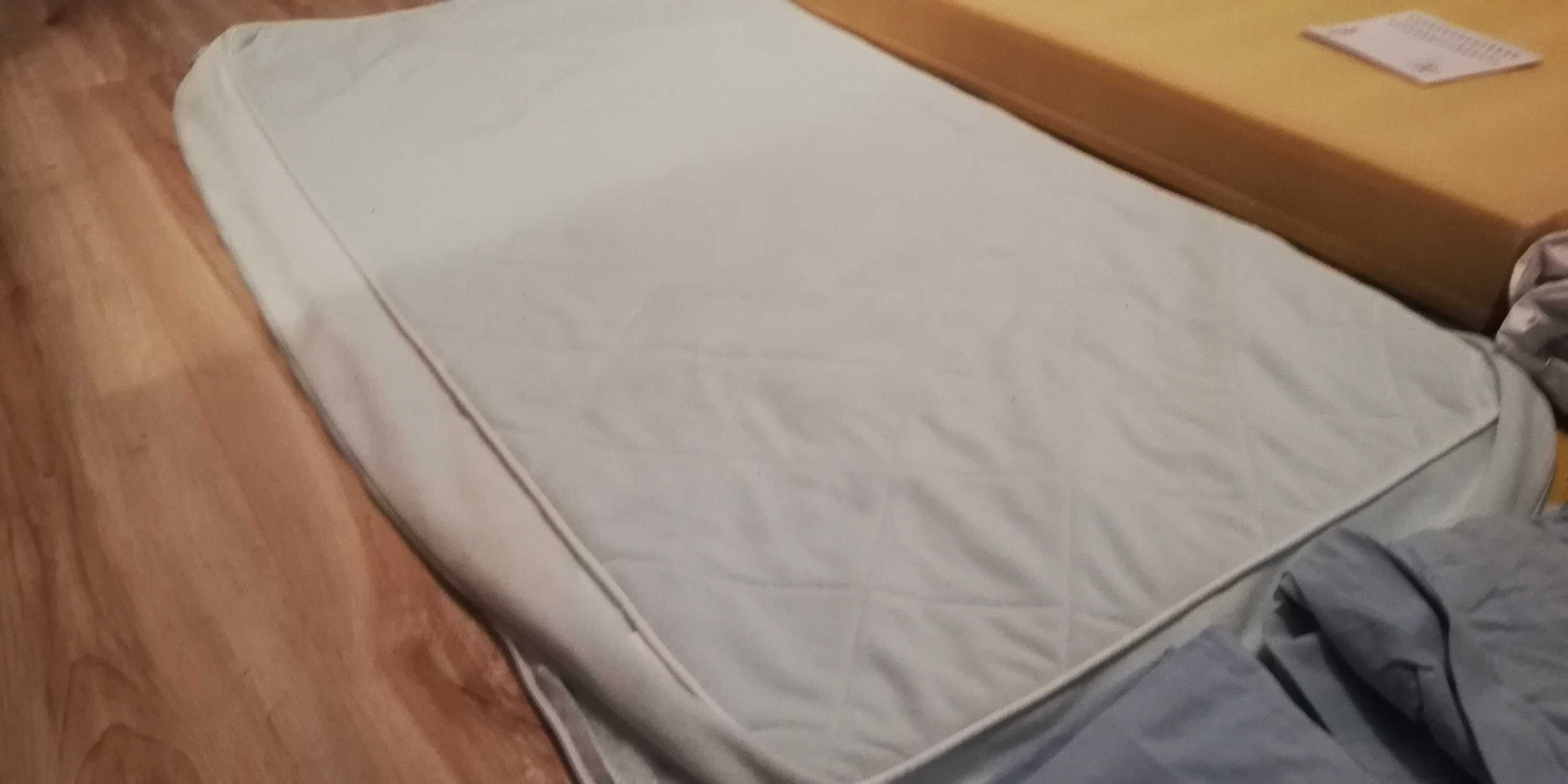 Materac 60 x 120 dziecięcy IKEA VYSSA + prześcieradła + pokrowce