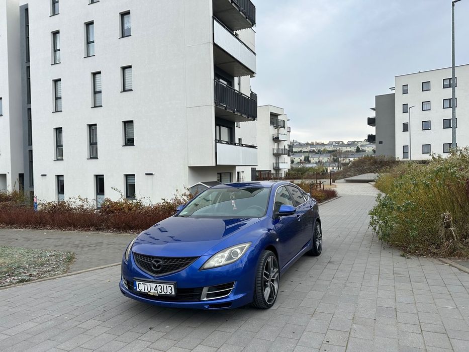 Mazda 6 GH 2.0 Diesel Sport R19 Atrakcyjny Wygląd, Klimatyzacja, ISOFIX!