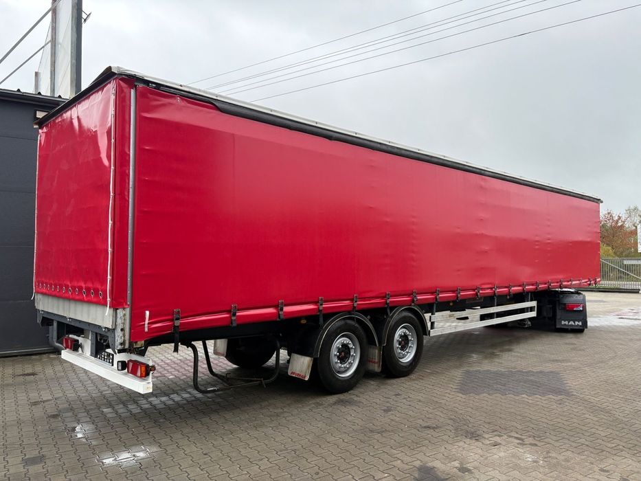 Fruehauf 2 osie / dwie osie / nauka jazdy / auto - szkoła / SAF / do nauki jazdy / Wielton NS2K / Tgs