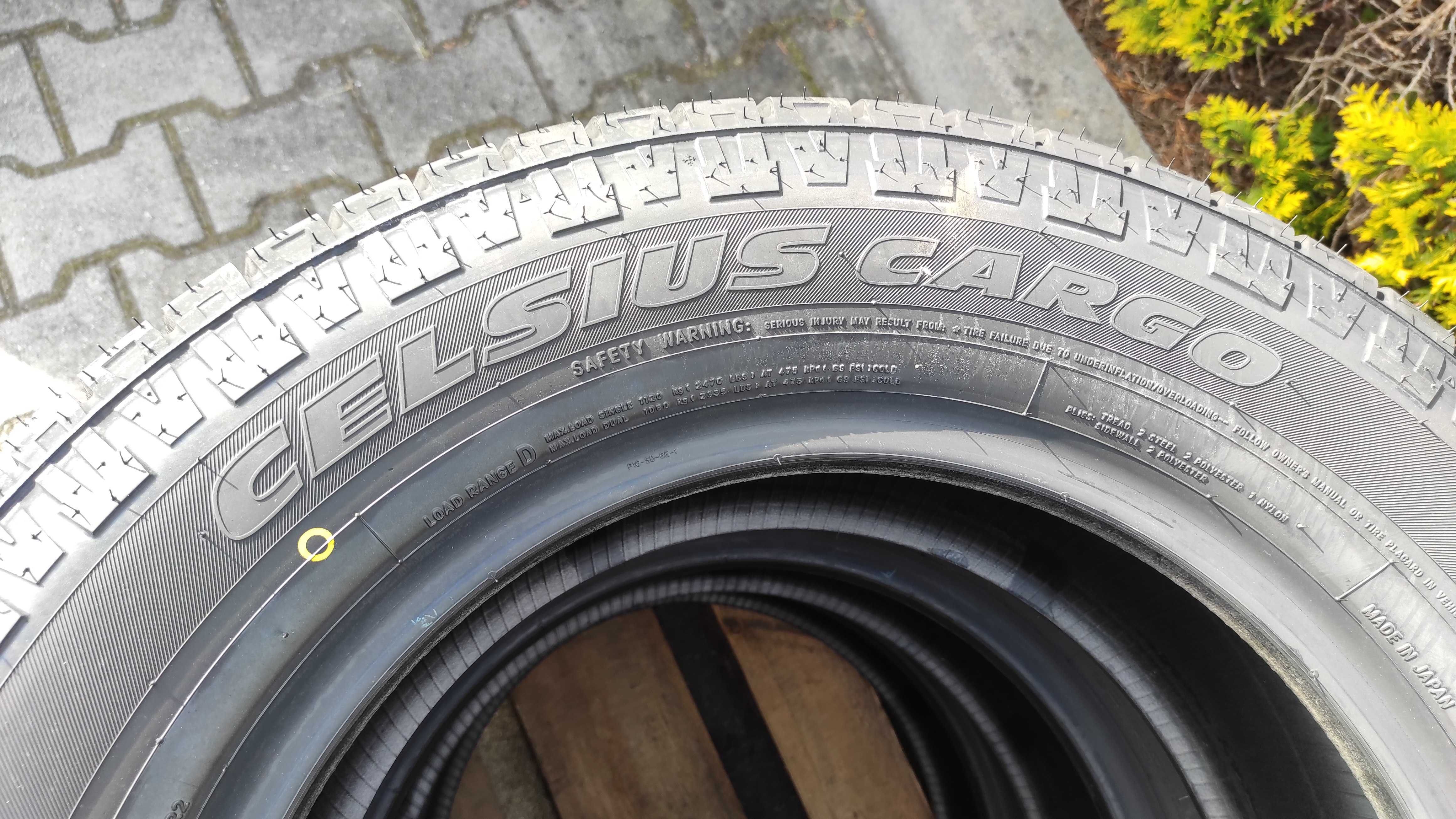 Opona 225/65 R16C Toyo Celsius Cargo WYSYŁKA MONTAŻ