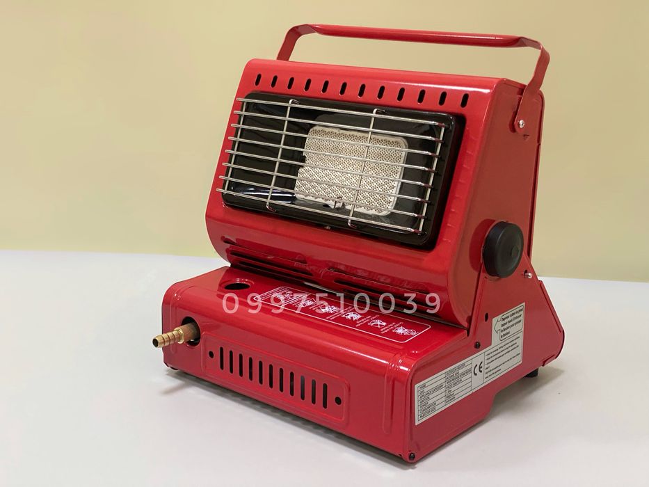 > 2 в 1. Плита-обігрівач. Піч газова. Плитка-обогреватель. Портативная