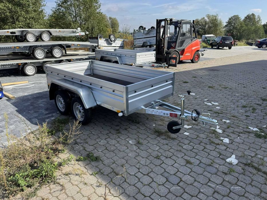 Nowa przyczepka 270x125x39cm Niewiadów BO7270T spawana dwuosiowa mocna