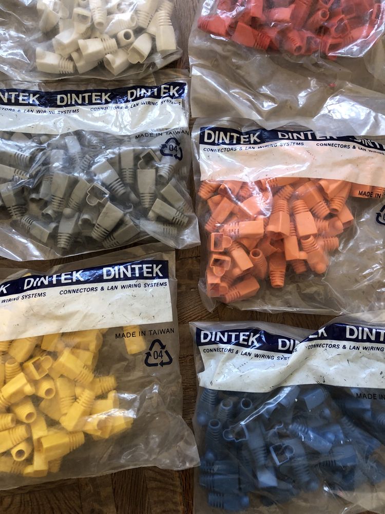 Cabeças de cabo de rede Dintek