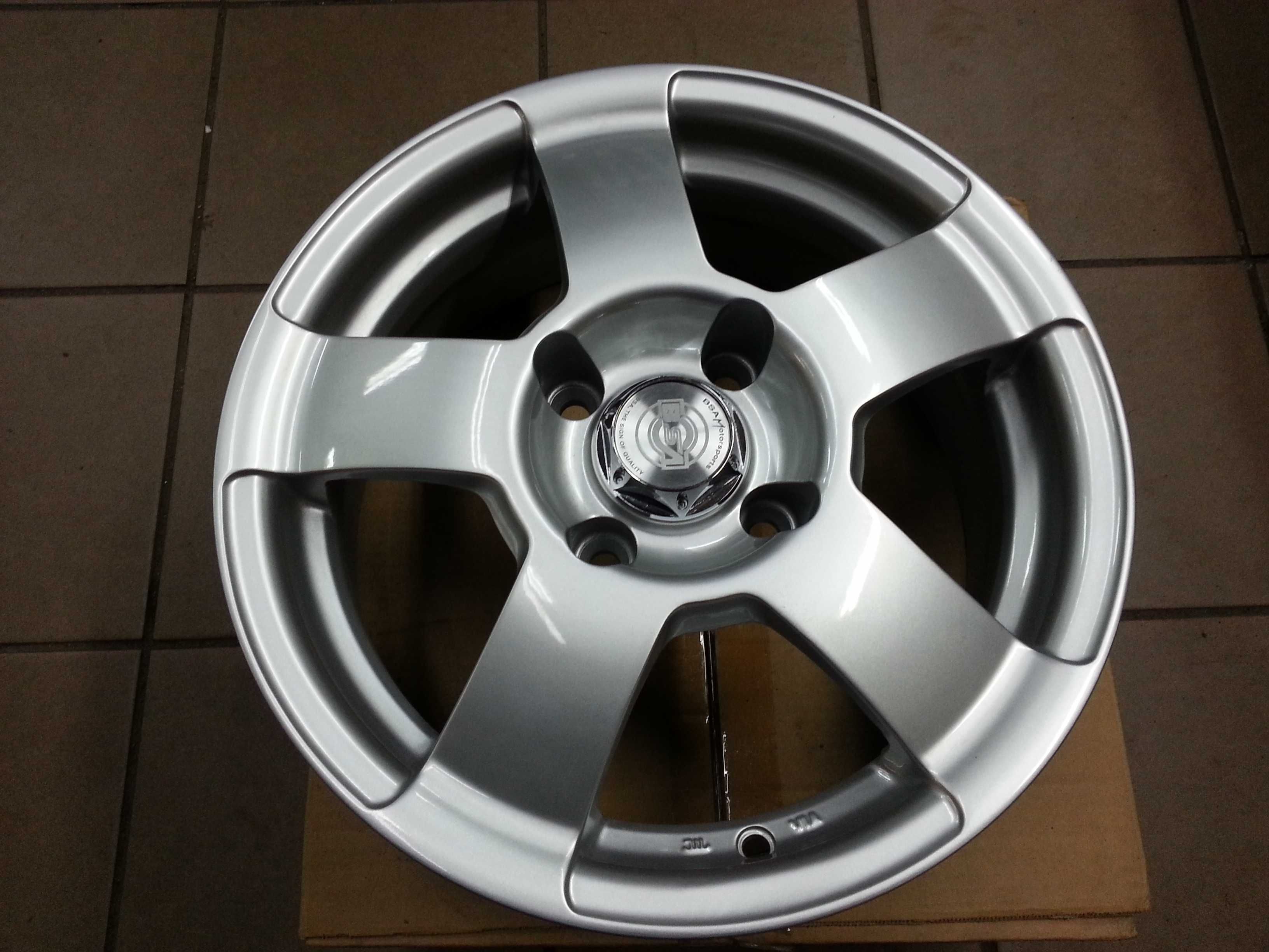 Felgi aluminiowe BSA 4x108 x65,1 5,5x14 et-24 Citroen Peugeot