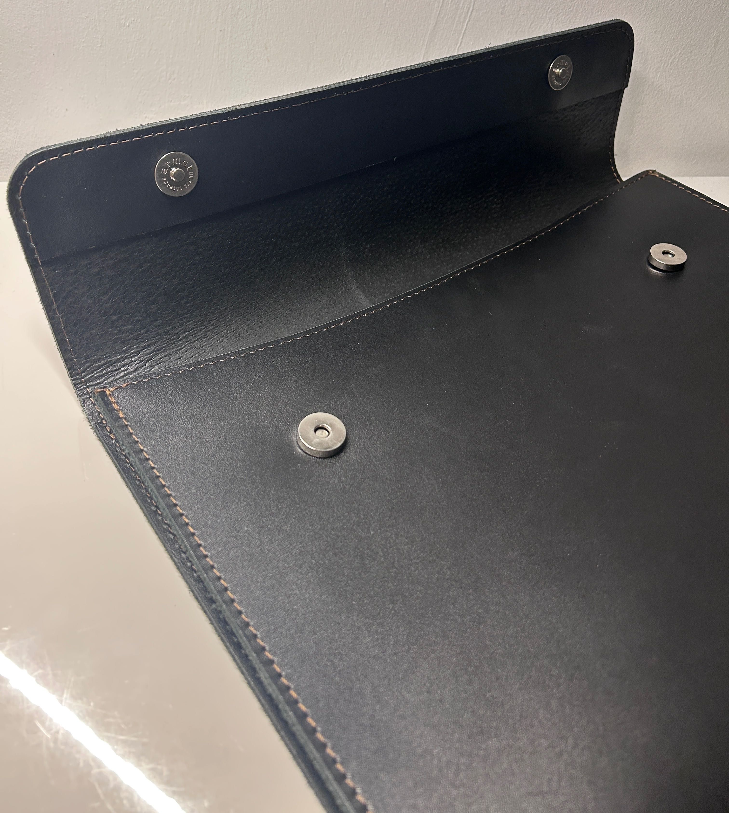 Skórzane etui torba na laptopa
