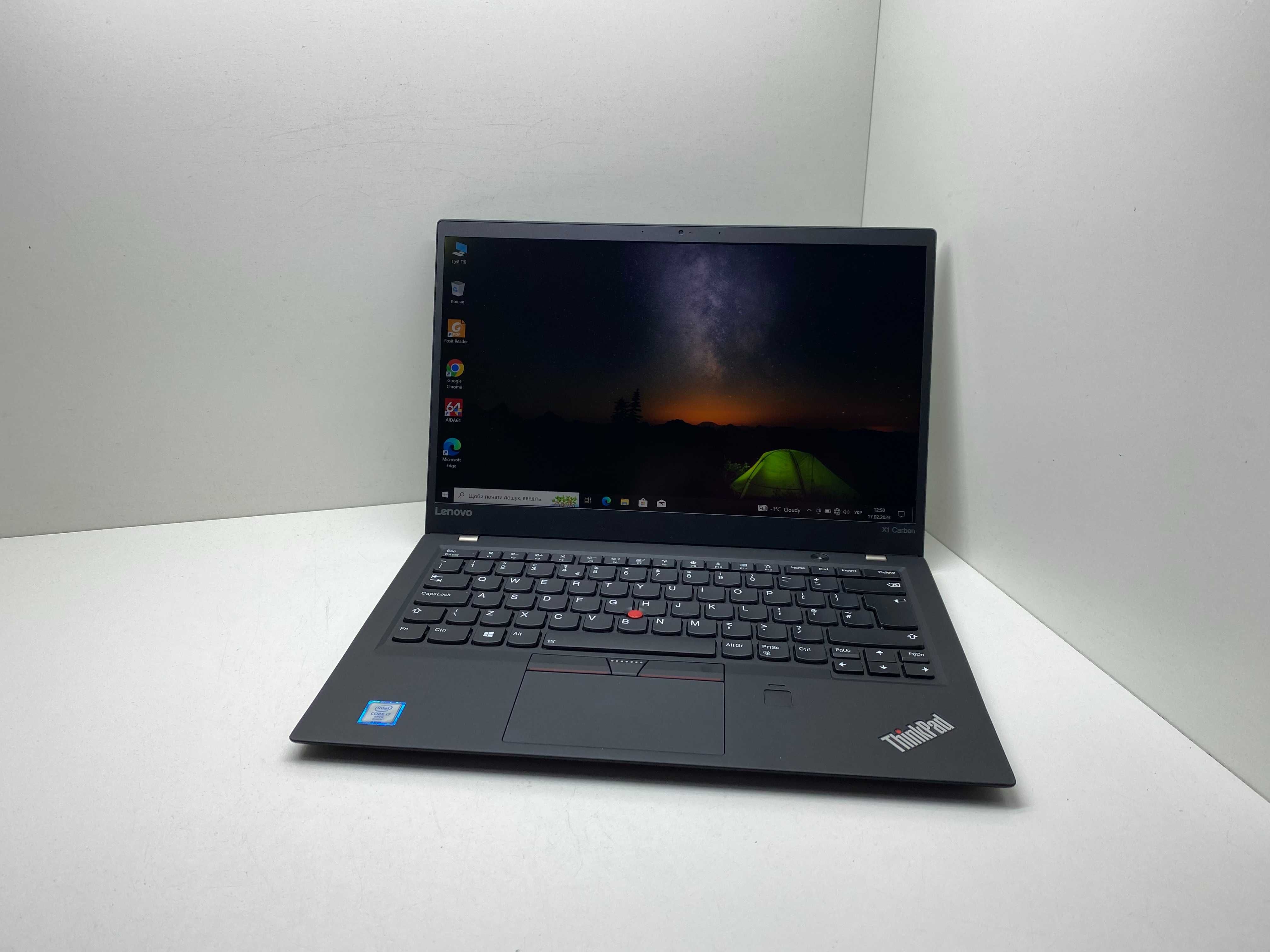 ОПТ Ноутбук Lenovo ThinkPad X1 Carbon 5th i7-7600U IPS 16GB/SSD512 ТОП