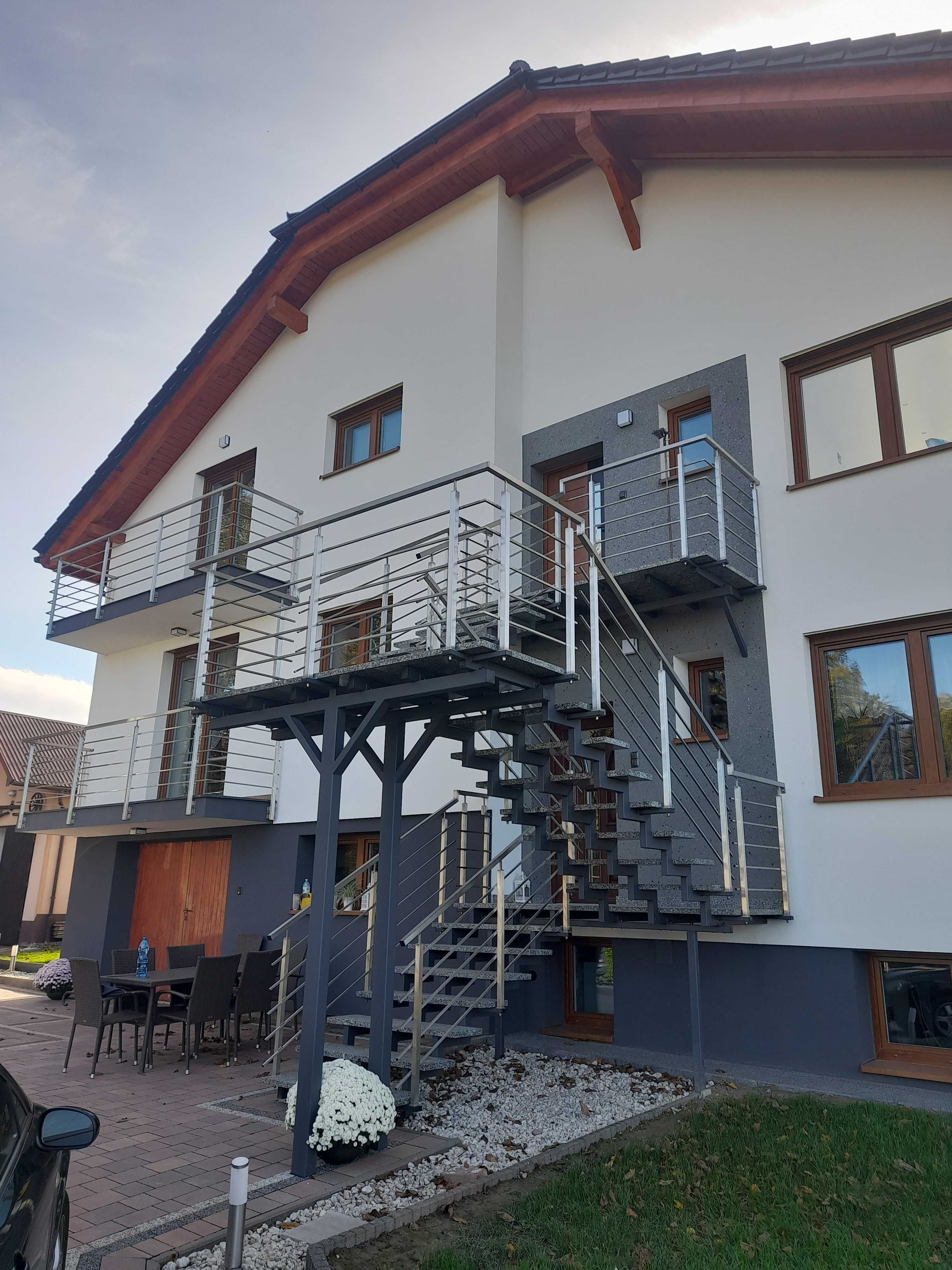 Balustrady nierdzewne