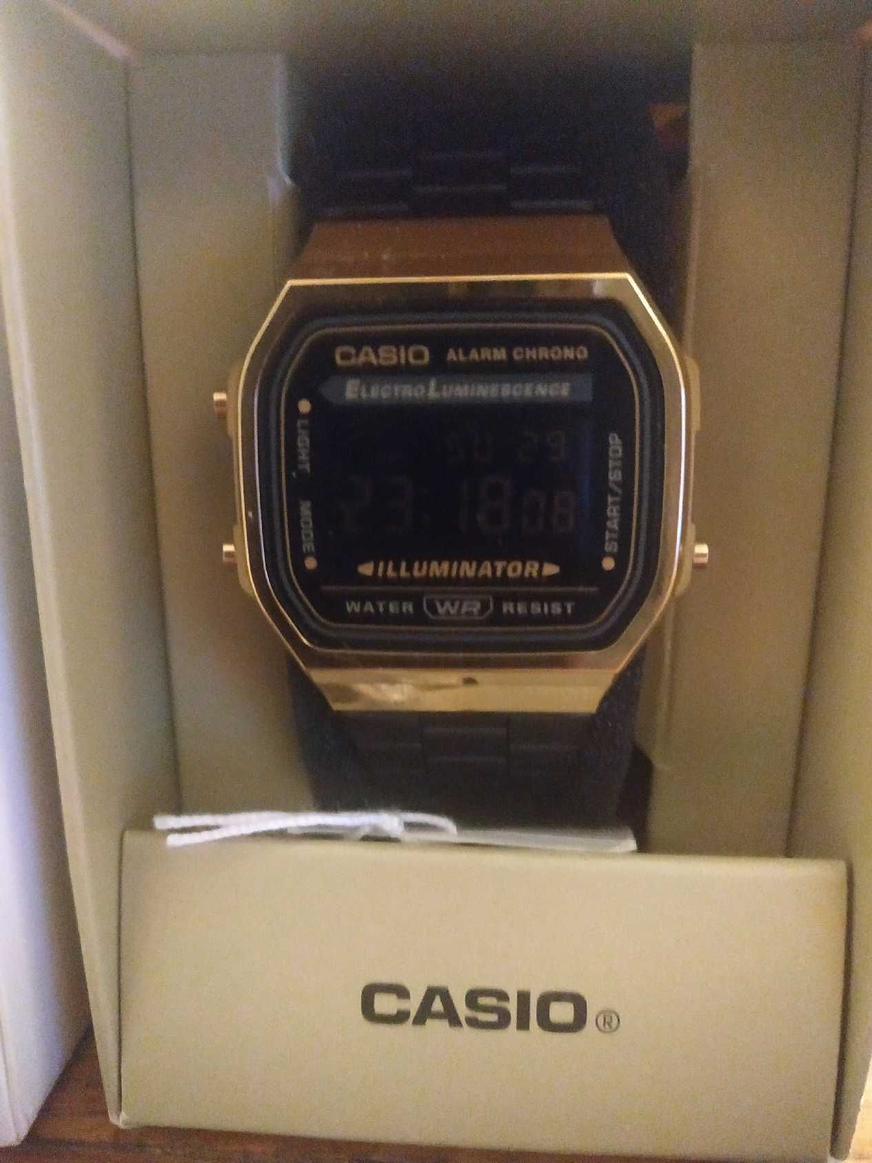 Zegarek damski Casio Vintage A168WEGB-1BEF