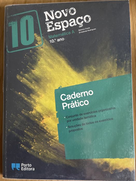 Livros do 10° ano de Matemática em excelente estado de conservação