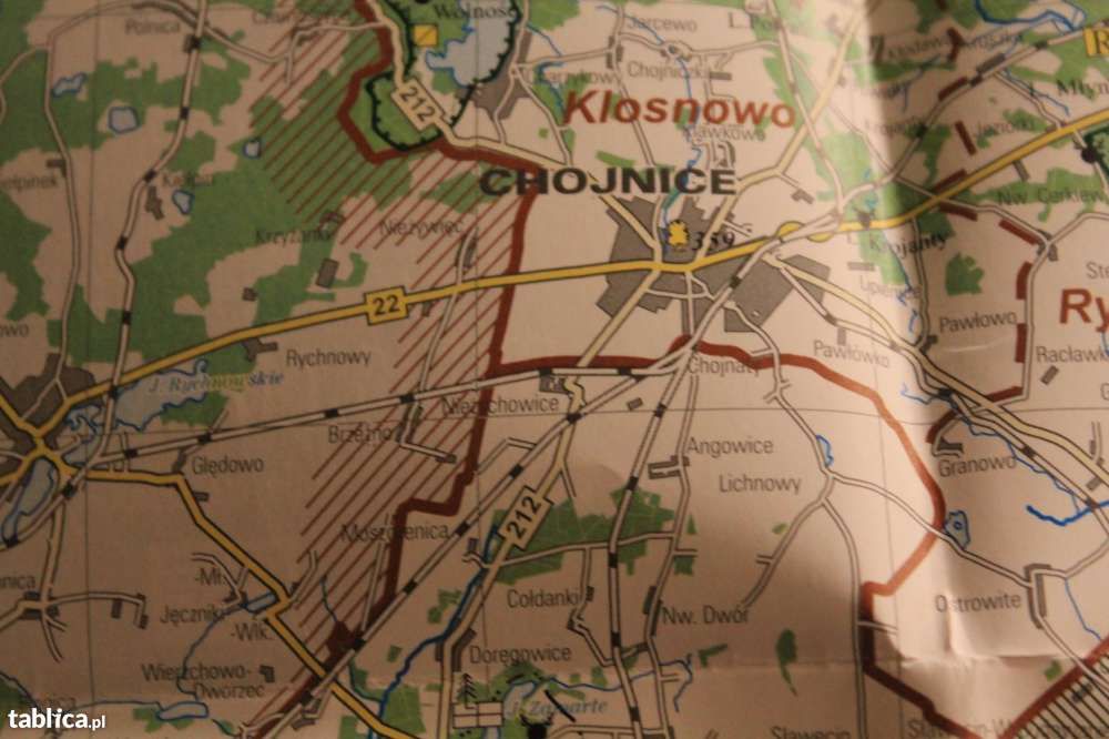 Lasy Kujawsko-Pomorskie mapa-317