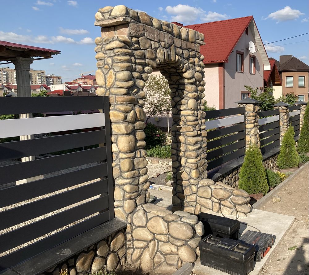 Забор жалюзі забор ранчо ламелі