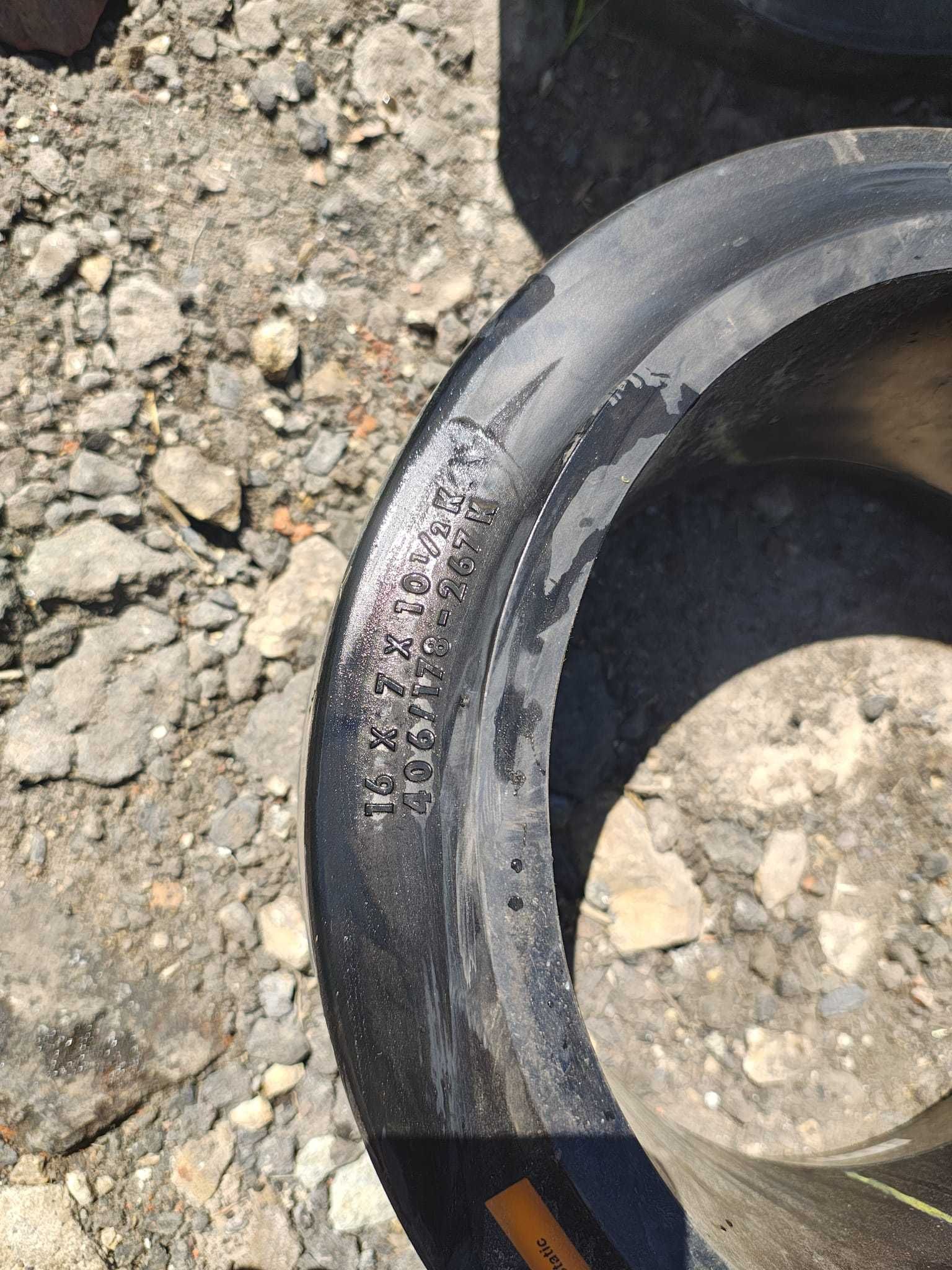 Opony przemysłowe 16x7x10 1/2K Continental Elastic 300/100-203