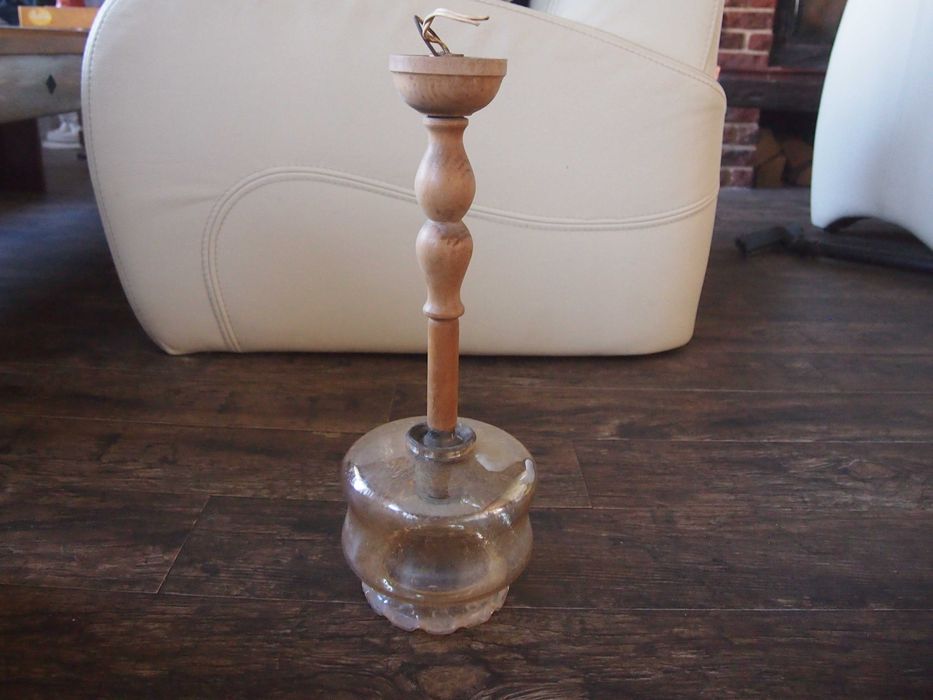 Lampa wisząca z czasów PRL