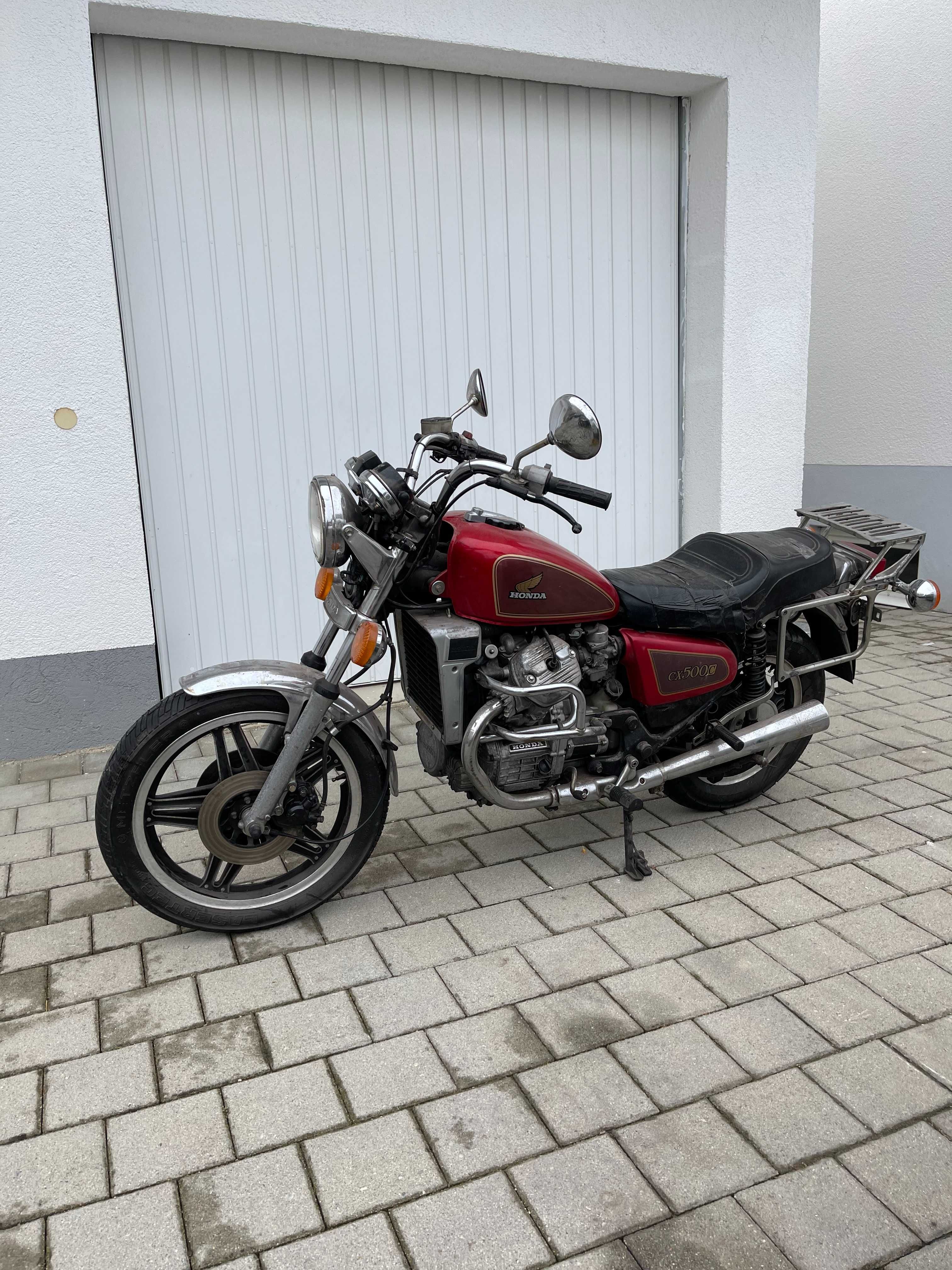 Honda cx 500 c części błotnik amortyzatory kierownica kanapa