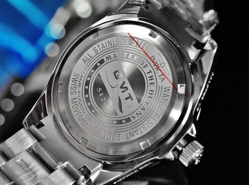 Часы Invicta 5124 Pro Diver Master of Ocean 44 mm. GMT 200 MT