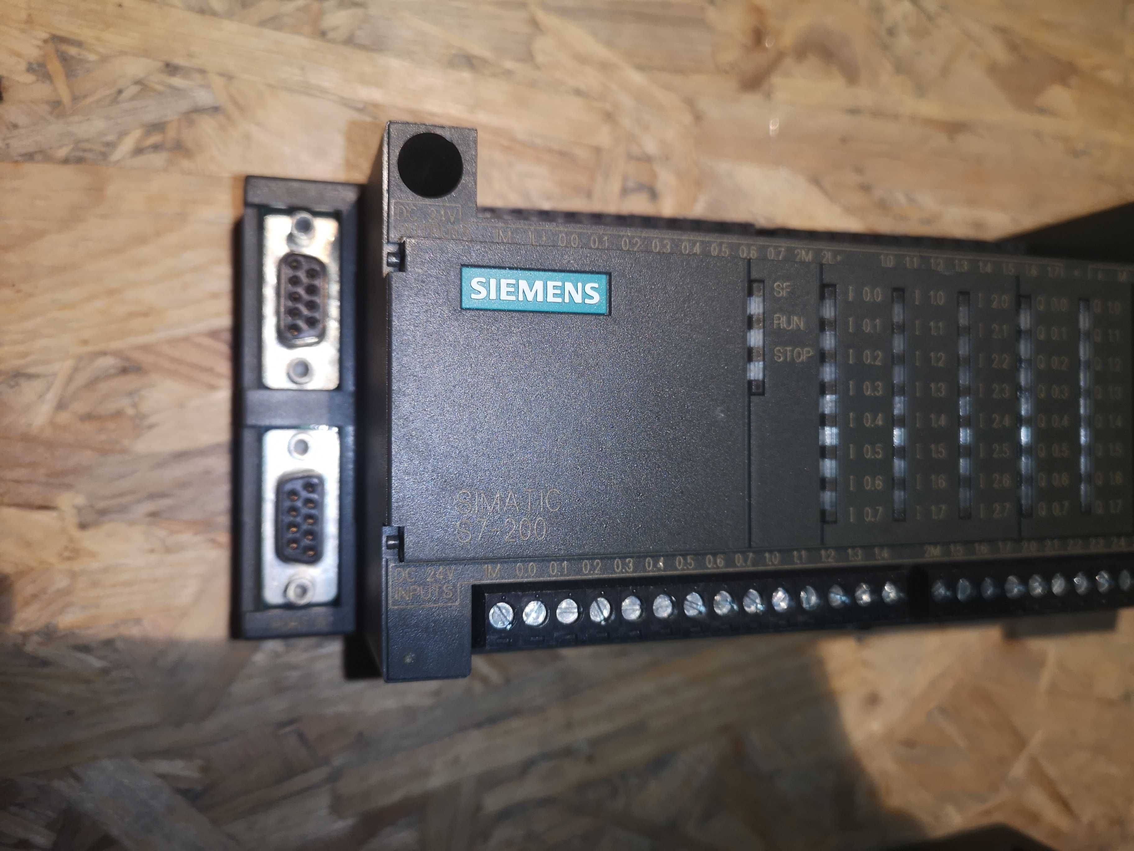 Sterownik s7-200 CPU 216 + karty 6ES7 216-2AD00 223-1PL00 231-0HC22