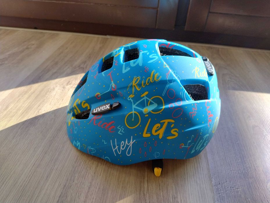 Kask Rowerowy dla Dzieci Uvex Kid 2 CC r. 46-52 cm Let's Ride