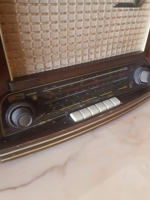 Radio antigo decoração