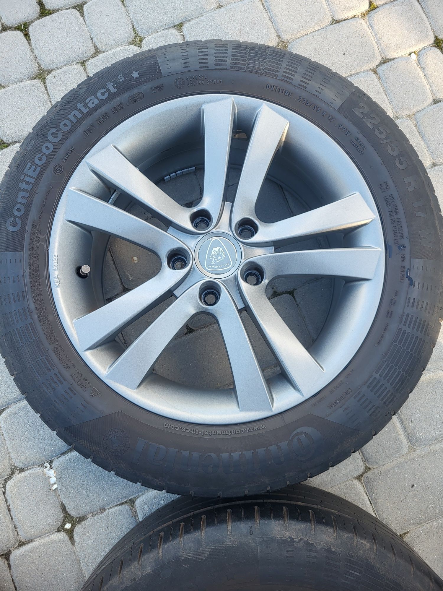 225/55R17 Continental ContiEcoContact5 8мм