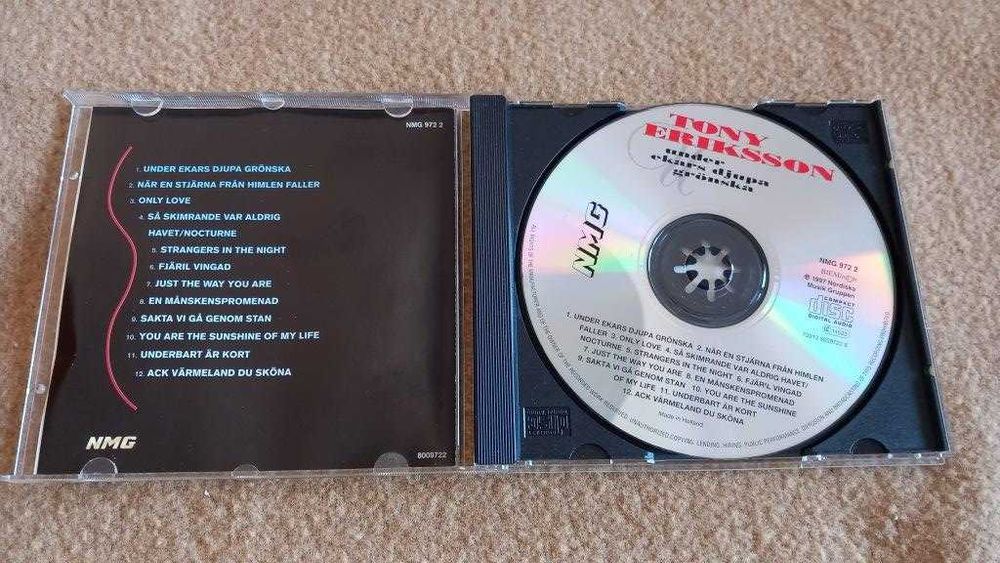 Tony Eriksson - under ckars djupa grönska (cd)