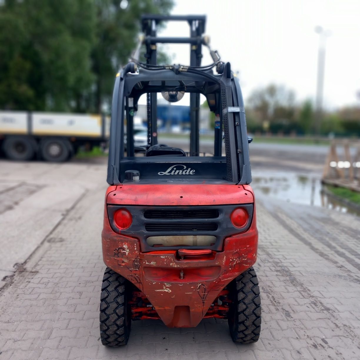 Wózek widłowy Linde H25D rok 2008 UDT