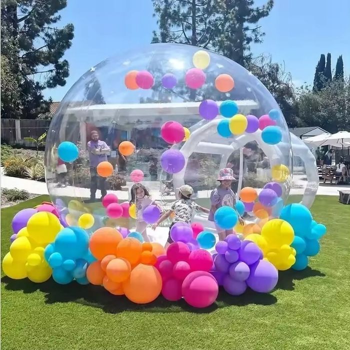 Bubble House XXL Magiczny domek z balonami Dmuchany Zamek Dmuchaniec