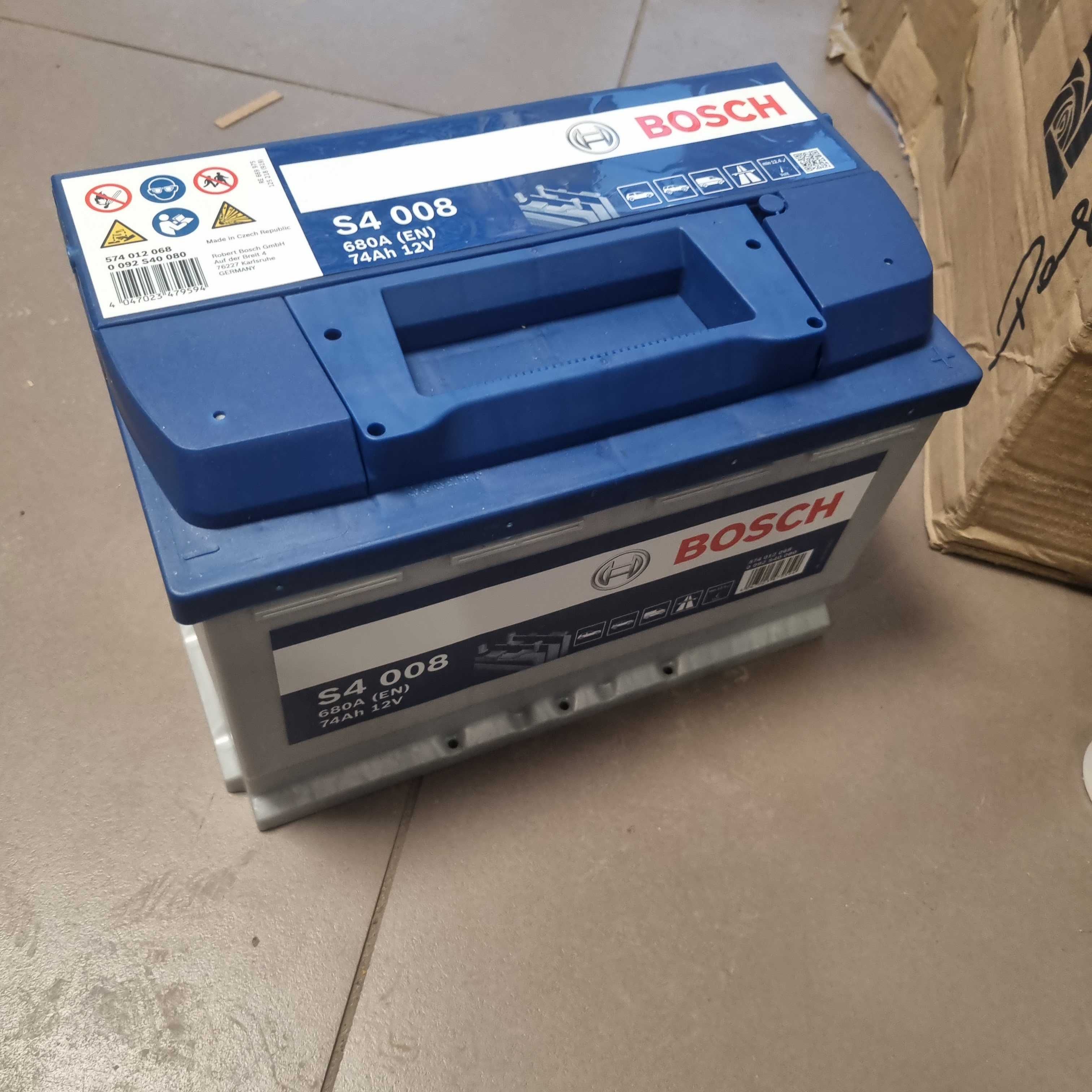 Akumulator BOSCH 74AH, 680A, S4 008