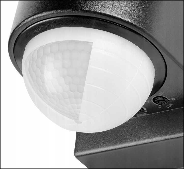 Lampa elewacyjna ZEWNĘTRZNA LED 30W regulacja czujnik ruchu