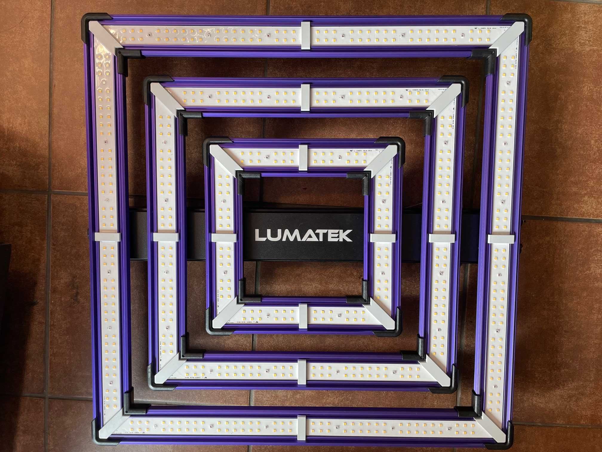 Lampa LED do roślin Lumatek ATS 300W PRO Growbox 100x100cm