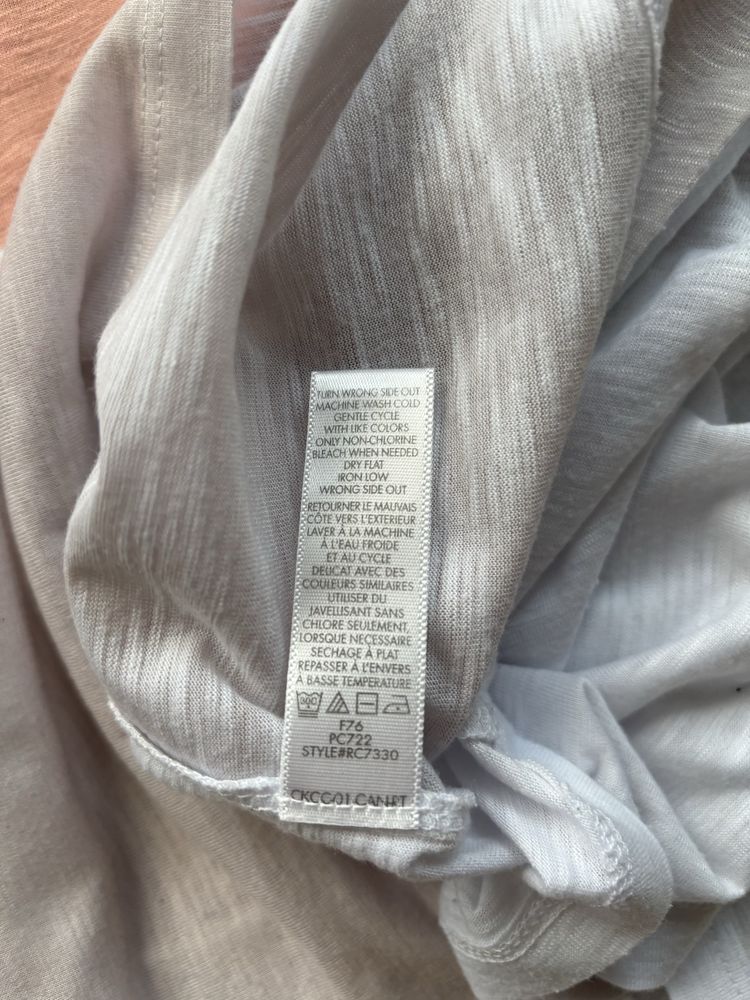 Koszulka na ramiączkach Calvin Klein na lato