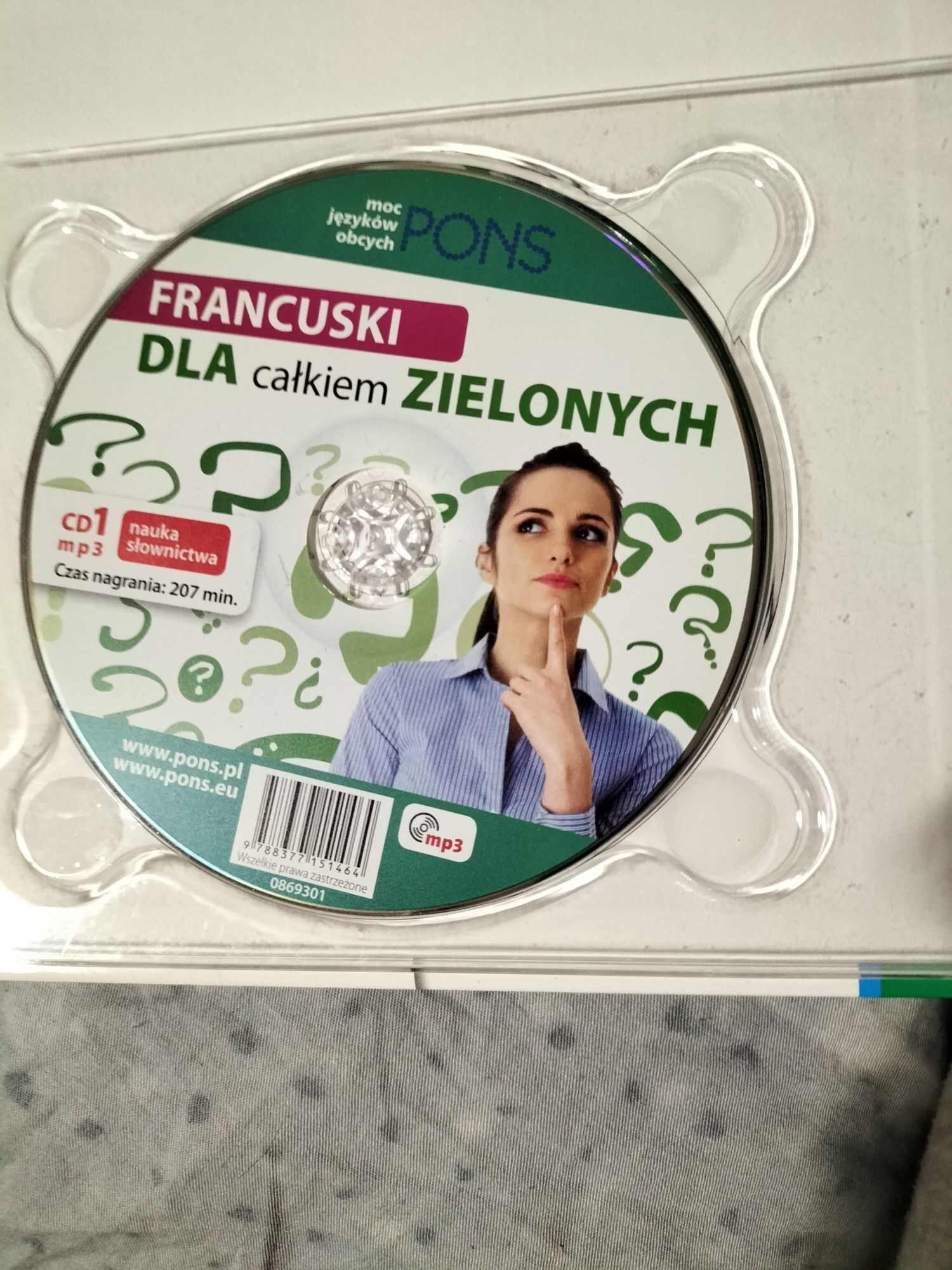 Sprzedam książke do nauki francuskiego wraz z płytami CD