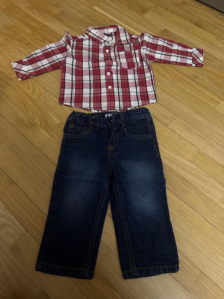 2 Komplety Nautica i DKNY chłopiec