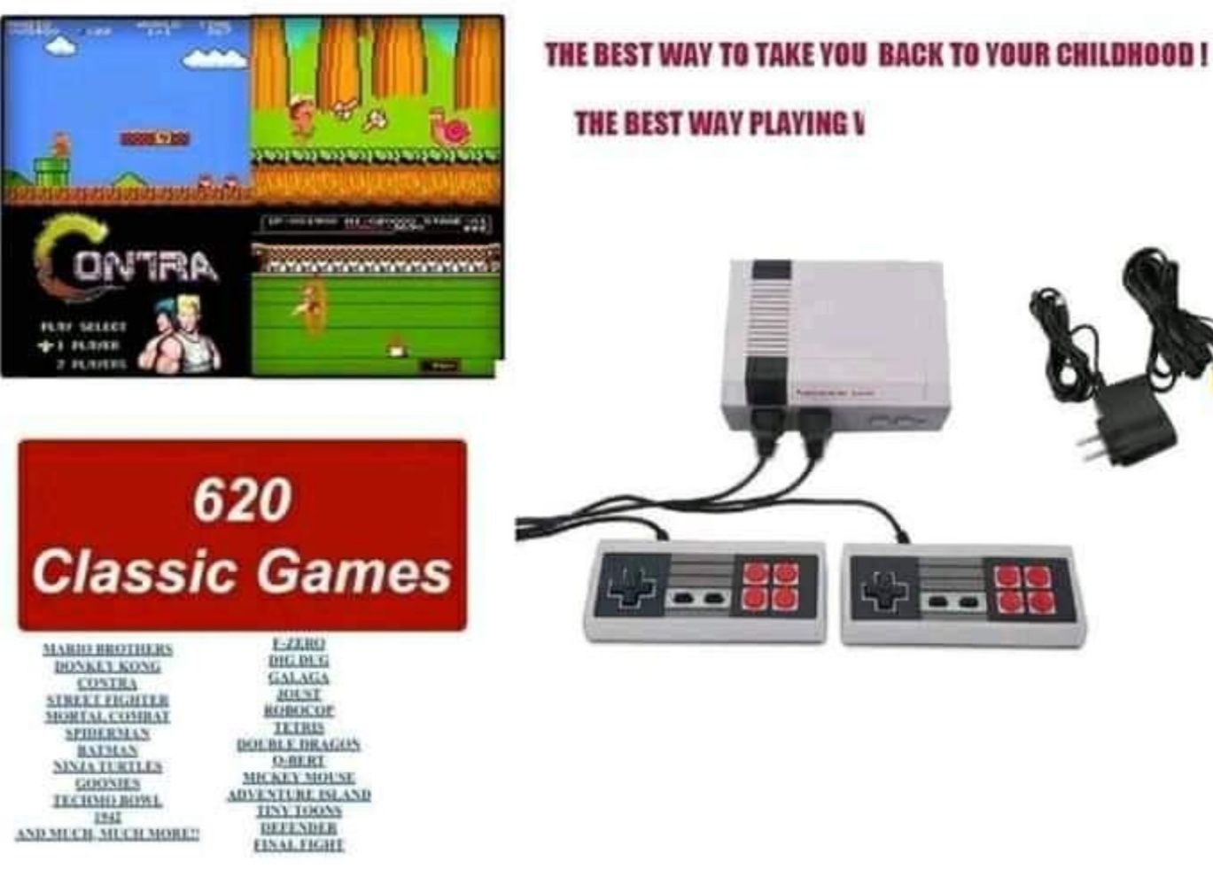 Video jogos 620 classic games