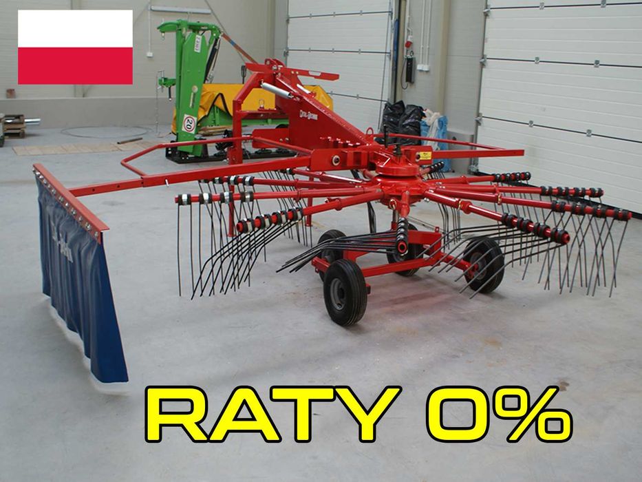 Zgrabiarka Karuzelowa Tandem 3.5m 4.2m  producent raty transport