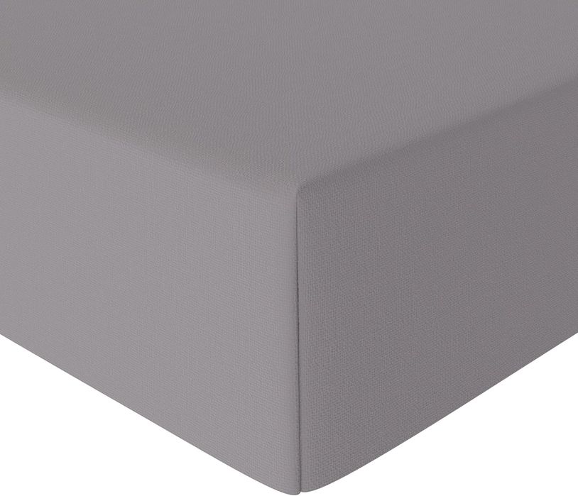 Amazon Basics Dopasowane Prześcieradło Z Gumką Szare 140X200X30