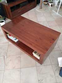 Mesa de centro de sala em madeira