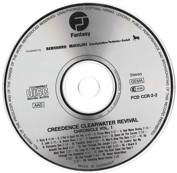 Creedence Clearwater Revival - Chronicle - Vol.1