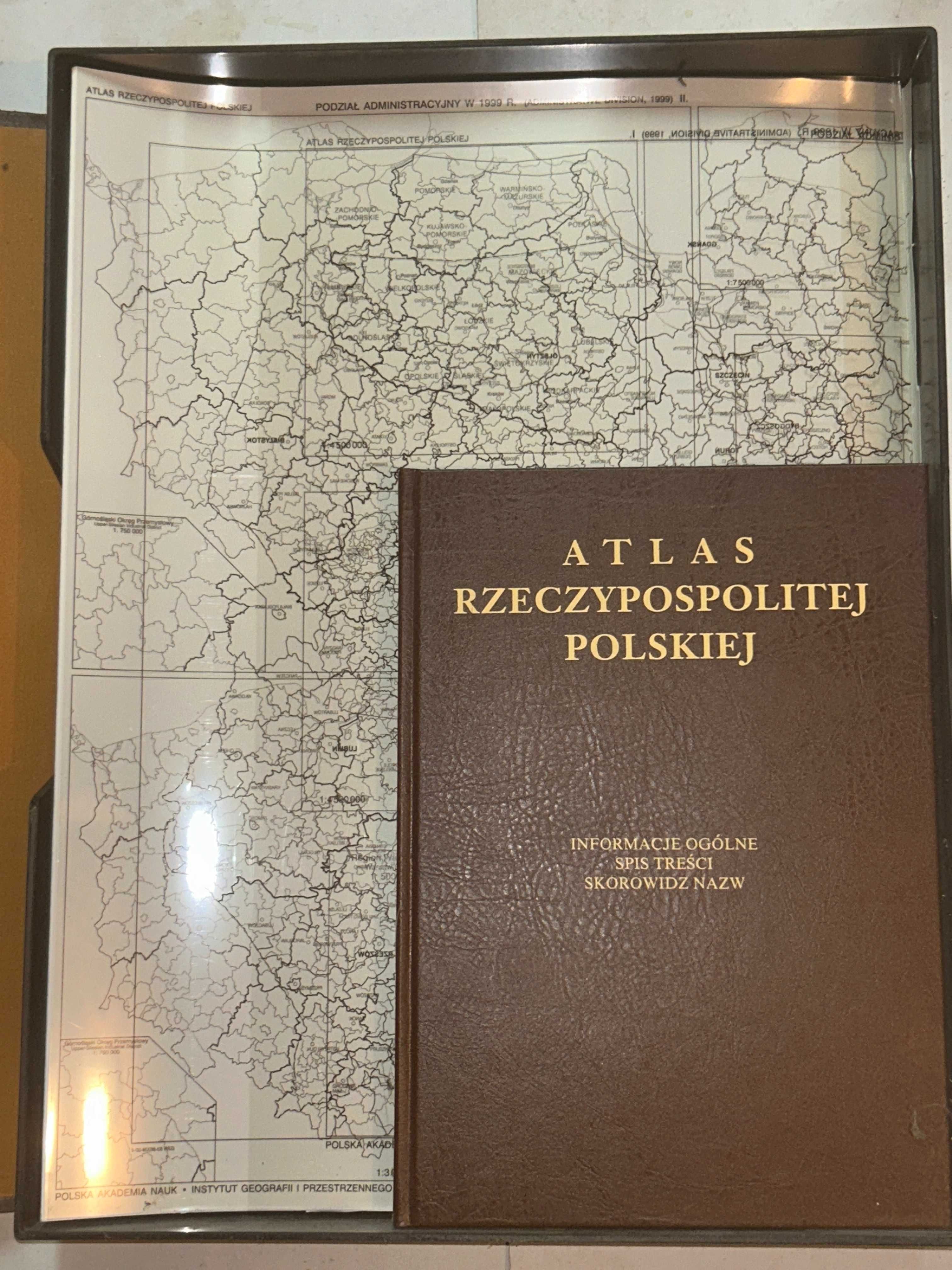 OGROMNY Atlas Rzeczpospolitej Polskiej - 10 kg !!