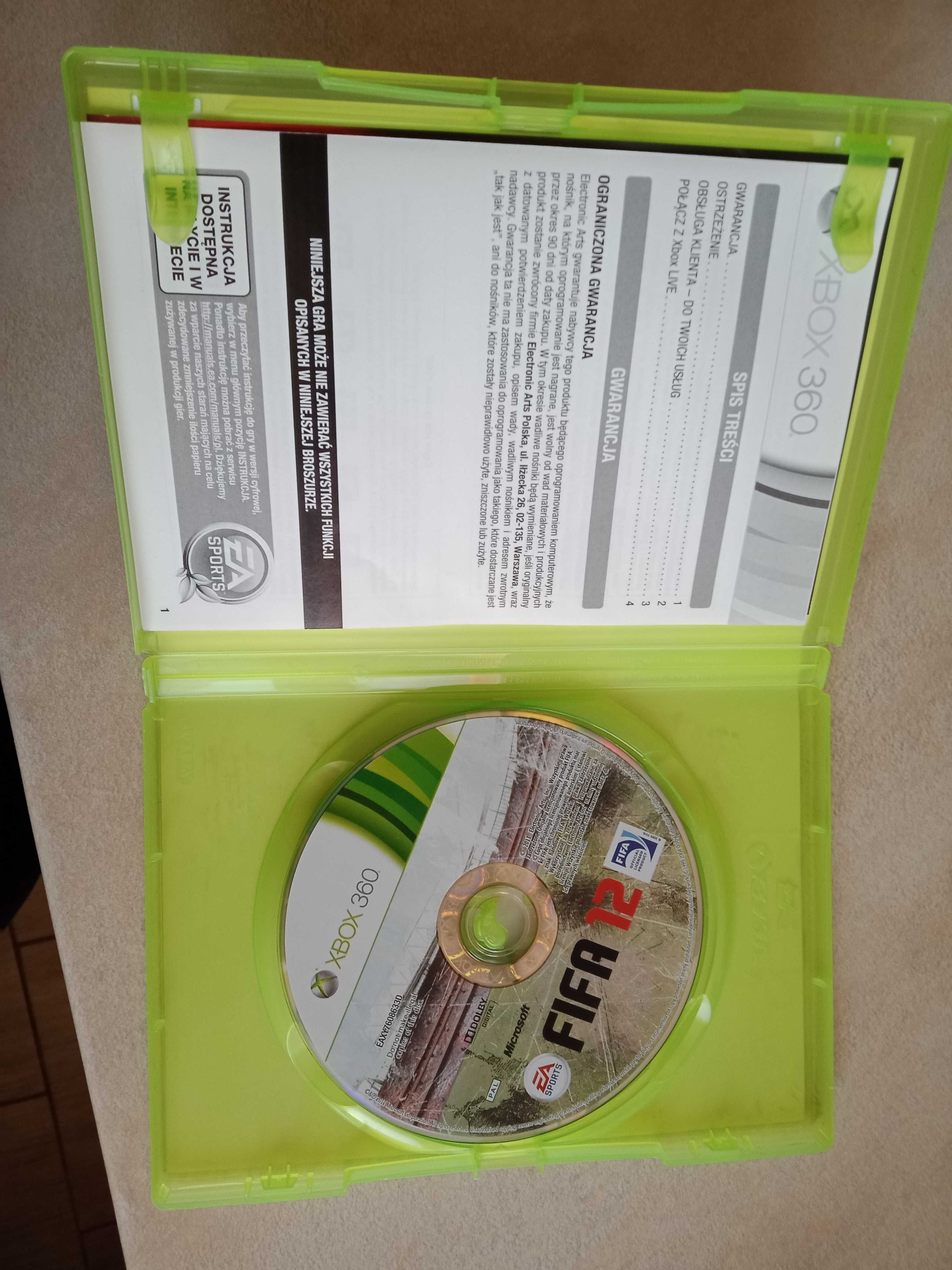 Gra FIFA na Xbox 360