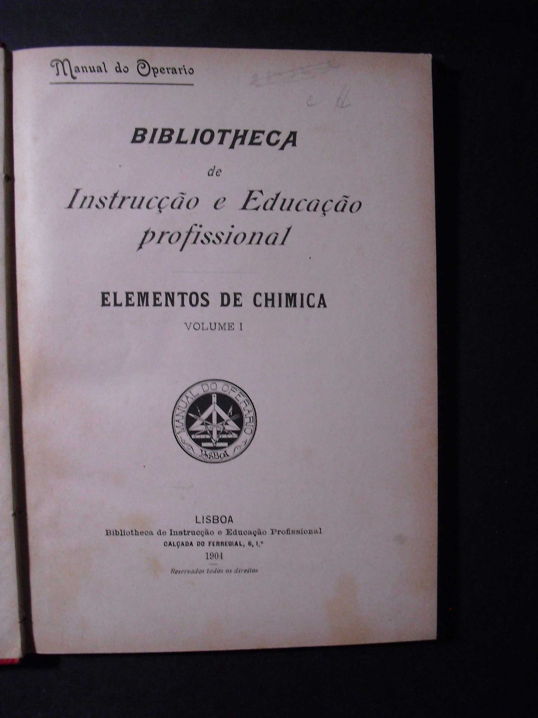 CHIMICA-ELEMENTOS-BIBLIOTECA DE INSTRUÇÃO PROFISSIONAL-