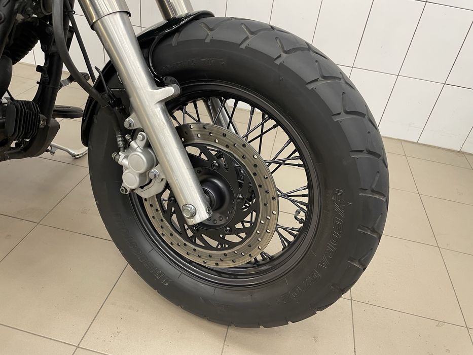 yamaha dragstar 400 bobber чоппер кастом