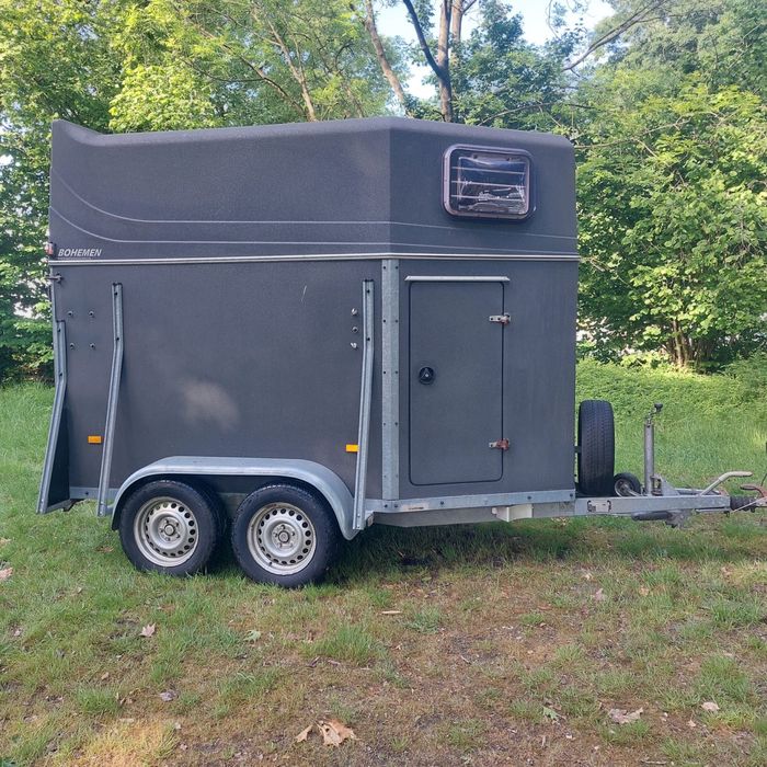 Przyczepa Do Przewozu 2 Koni 2009r Bydła Żyw Bukmanka Koniara Koniowóz