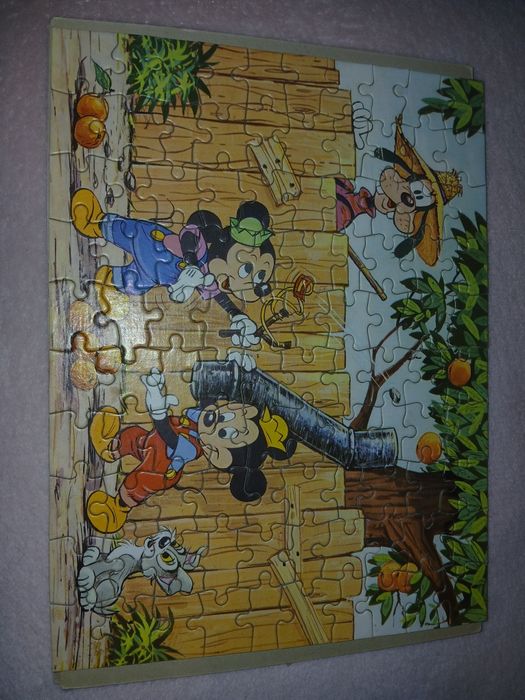 Vintage Puzzle Walt Disney firmy Waddingtons 100 sztuk