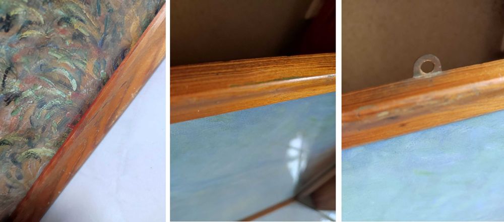 Claud Monet Wille w Bordighera Villas at Bordighera rama obraz oprawa