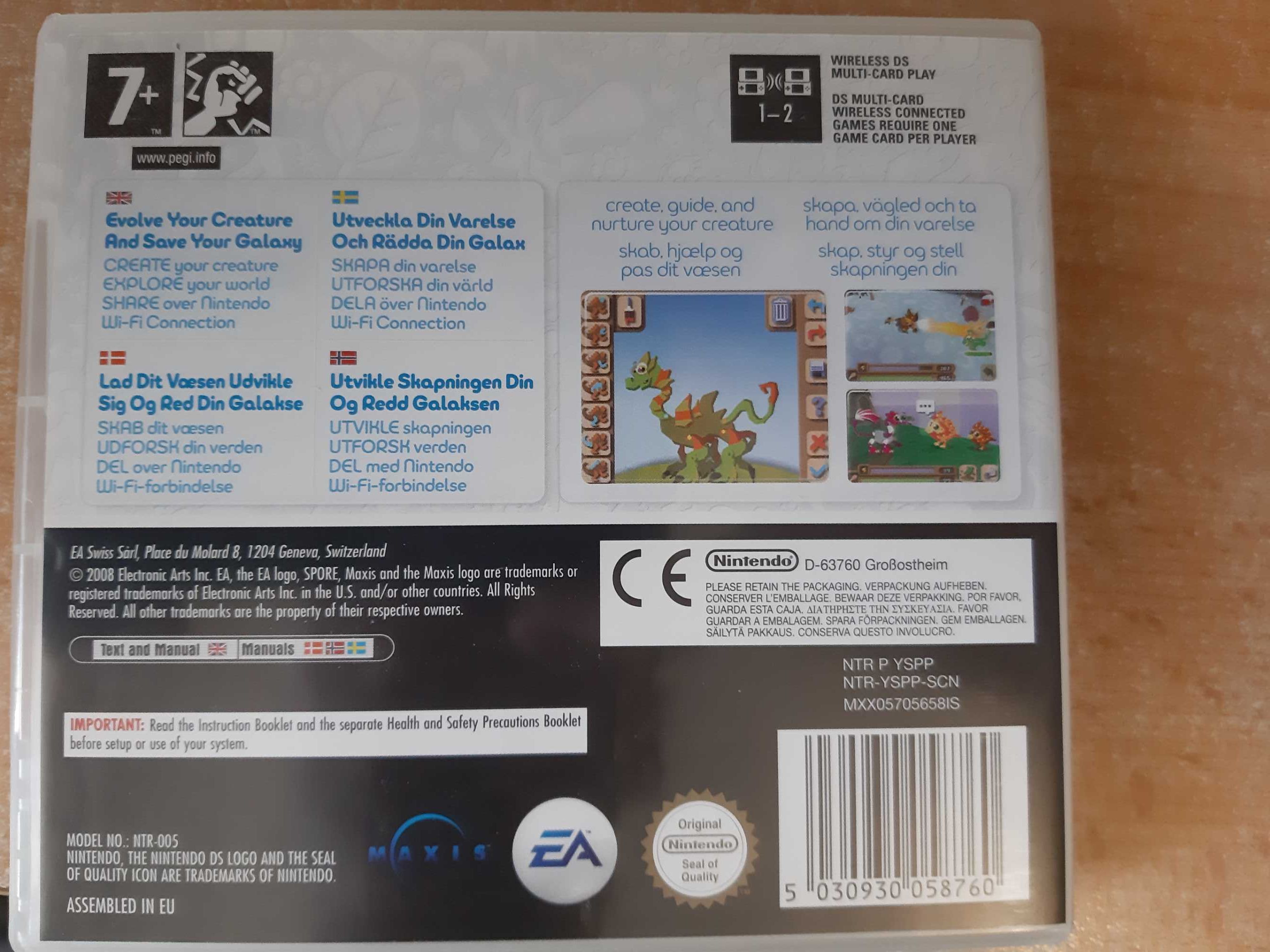 Spore Creatures - Nintendo DS