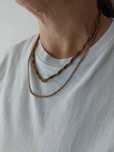 Colar duplo dourado
