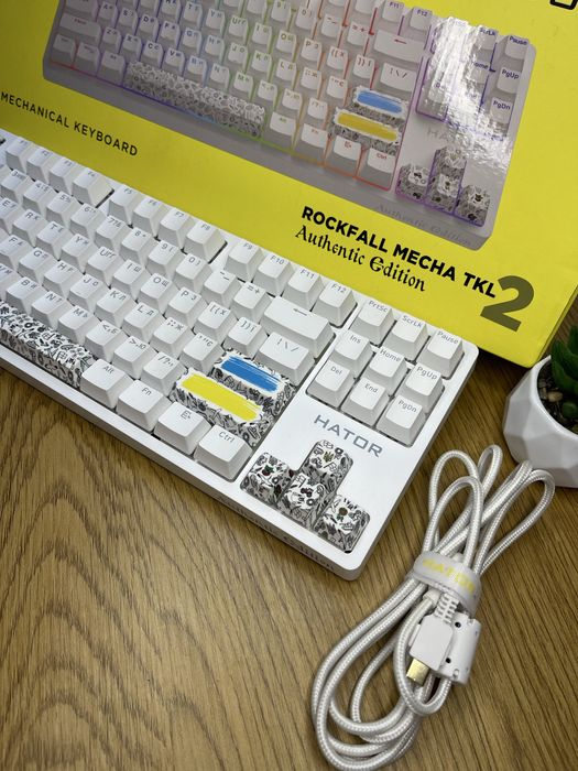 Ігрова клавіатура HATOR Rockfall 2 Mecha TKL Authentic Edition