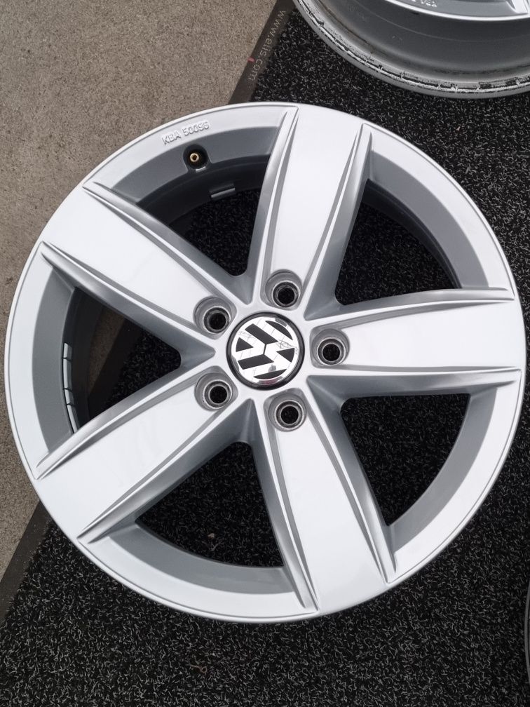 Felgi Alu 16" VW Sharan II 2 Tiguan Passat B8 B7 B6 T-Roc 5x112 Orygin