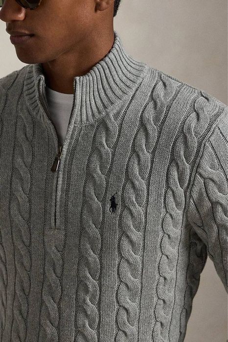 Свитер Polo Ralph Lauren на замке (1/3 зип)