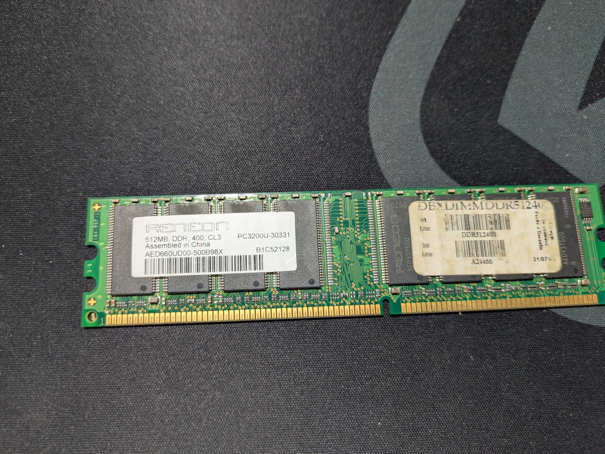 memória RAM 512 MB DDR